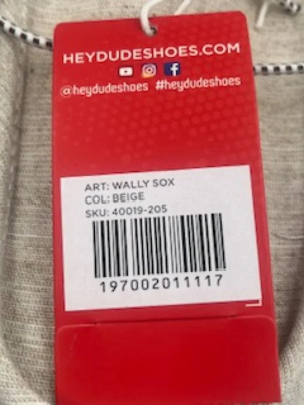 NEW Hey Dude Wally Patriotic Unisex Slip on Shoes Men 9 Women’s 11 NWT - Picture 12 of 12
